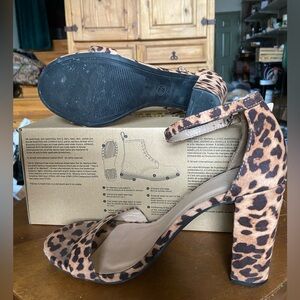 Target Cheetah Print Block Heels